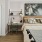 Bedroom with double rod storage closet